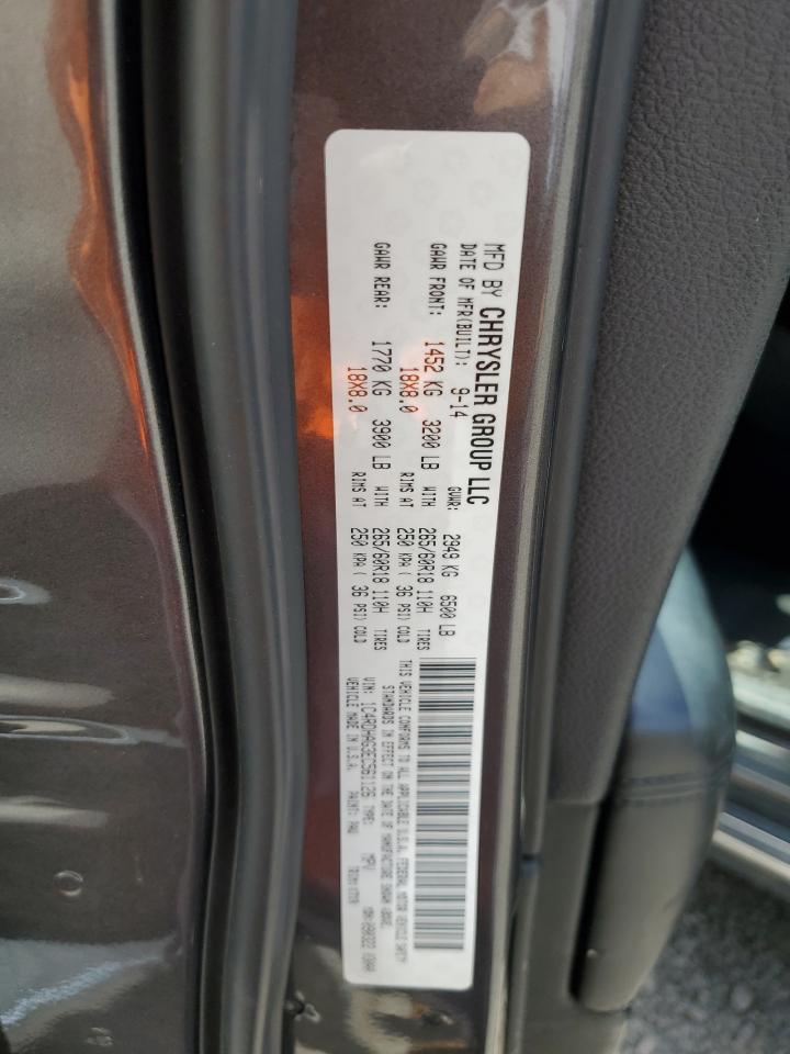 2014 Dodge Durango Sxt VIN: 1C4RDHAG3EC561126 Lot: 64086684