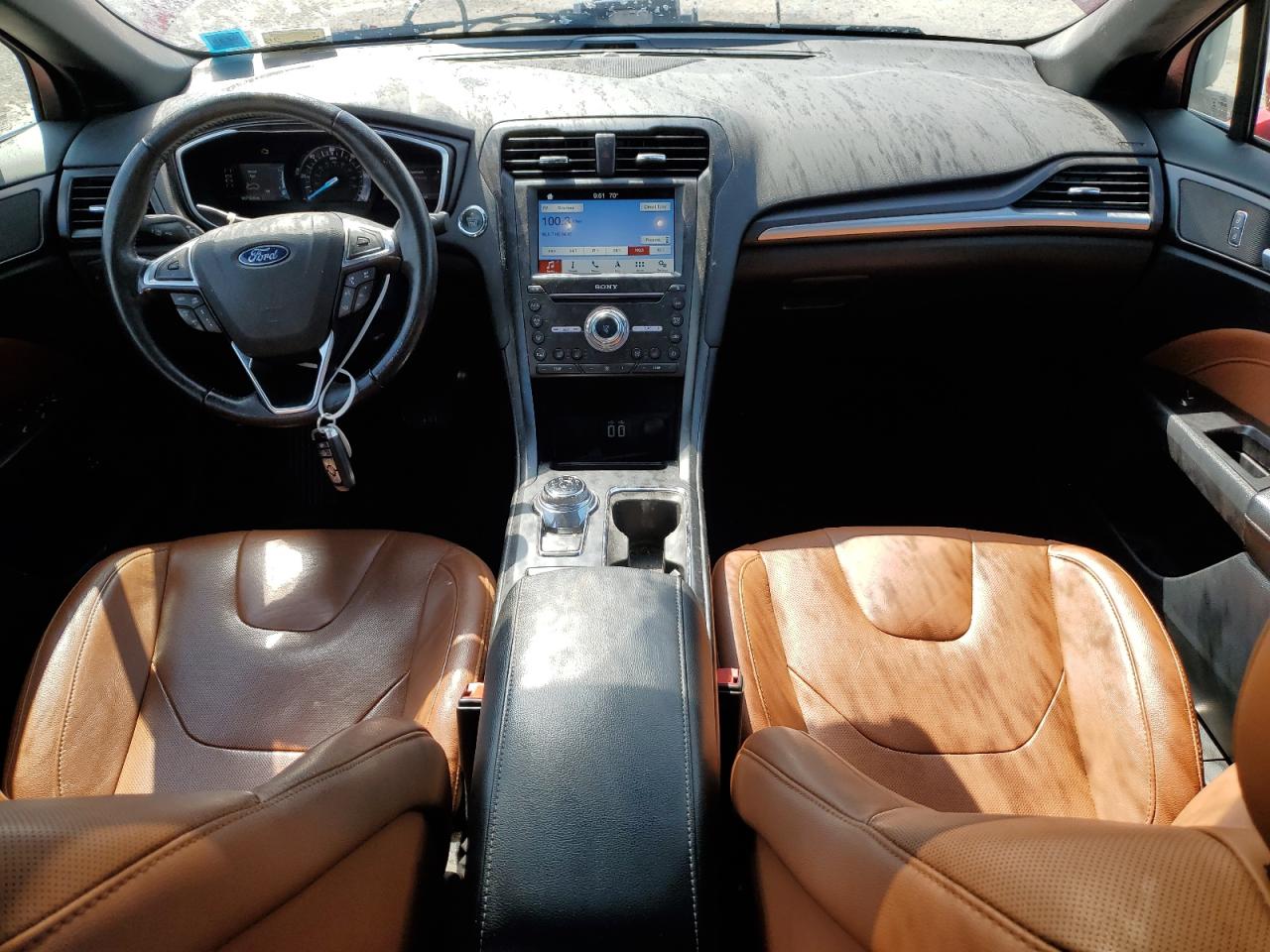 2019 Ford Fusion Titanium VIN: 3FA6P0SU9KR212538 Lot: 64102404