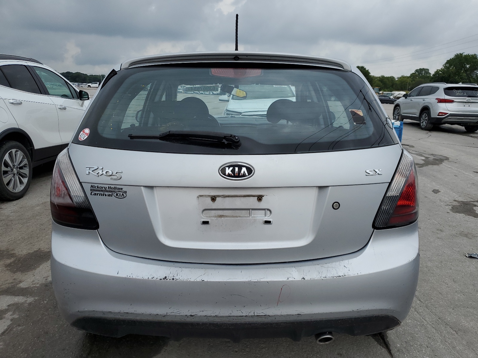 KNADH5A32A6652291 2010 Kia Rio Lx