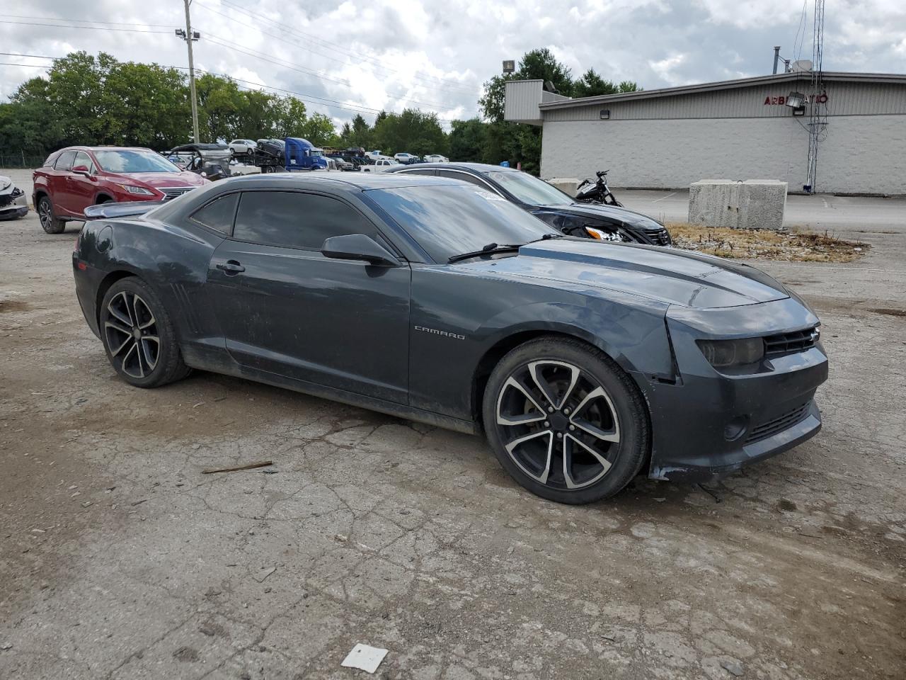 VIN 2G1FD1E39F9245264 2015 CHEVROLET CAMARO no.4