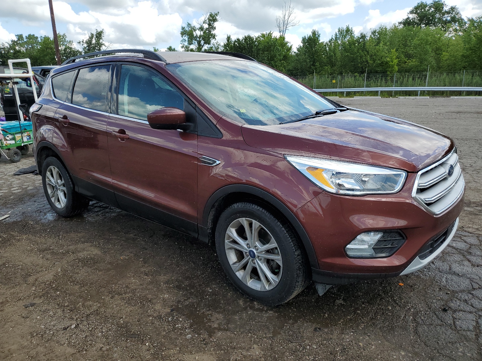 2018 Ford Escape Se vin: 1FMCU0GD2JUC46712