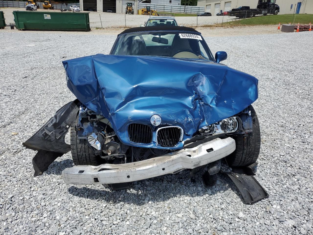 2000 BMW Z3 2.3 VIN: WBACH9349YLG18730 Lot: 62688924