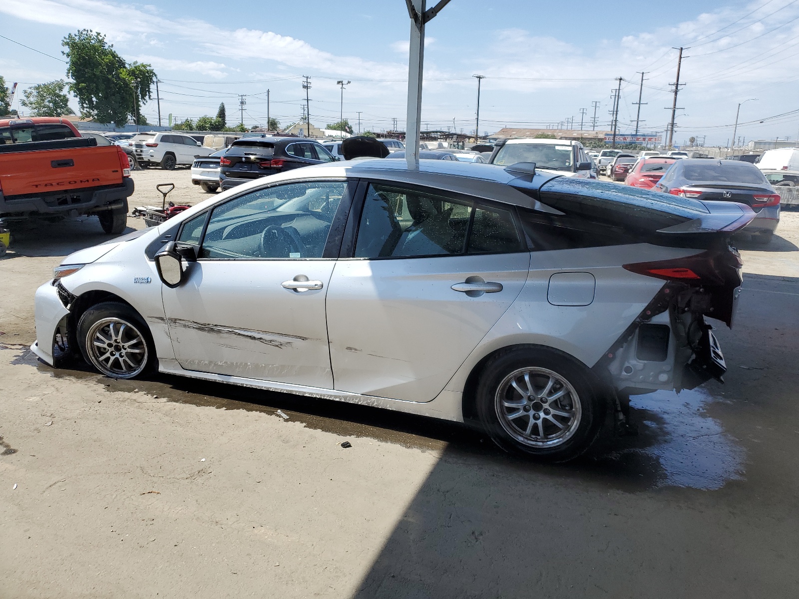 JTDKAMFP4M3175552 2021 Toyota Prius Prime Le