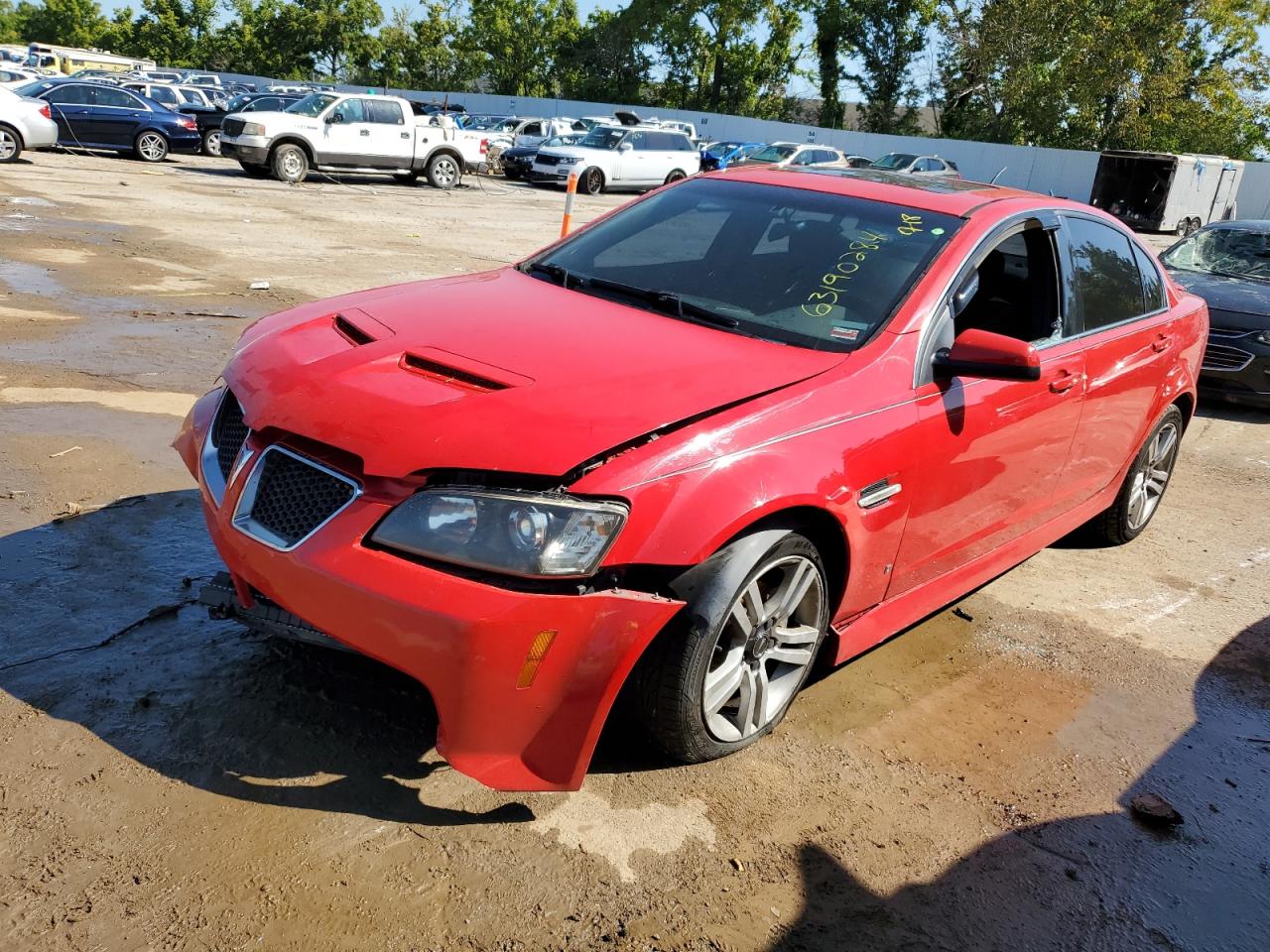 2008 Pontiac G8 VIN: 6G2ER57758L145385 Lot: 63190284