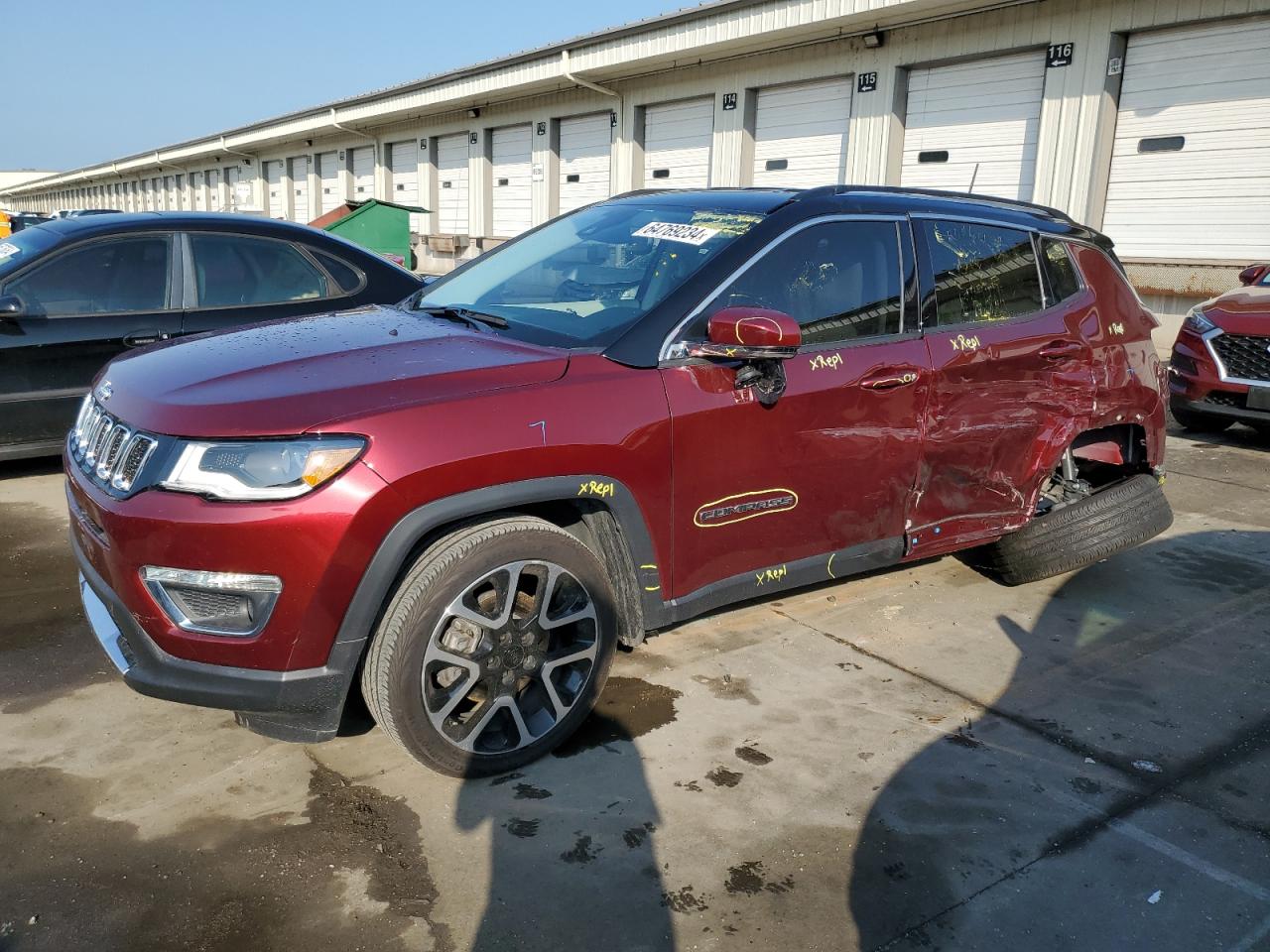 2021 Jeep Compass Limited VIN: 3C4NJCCB6MT585953 Lot: 64769234