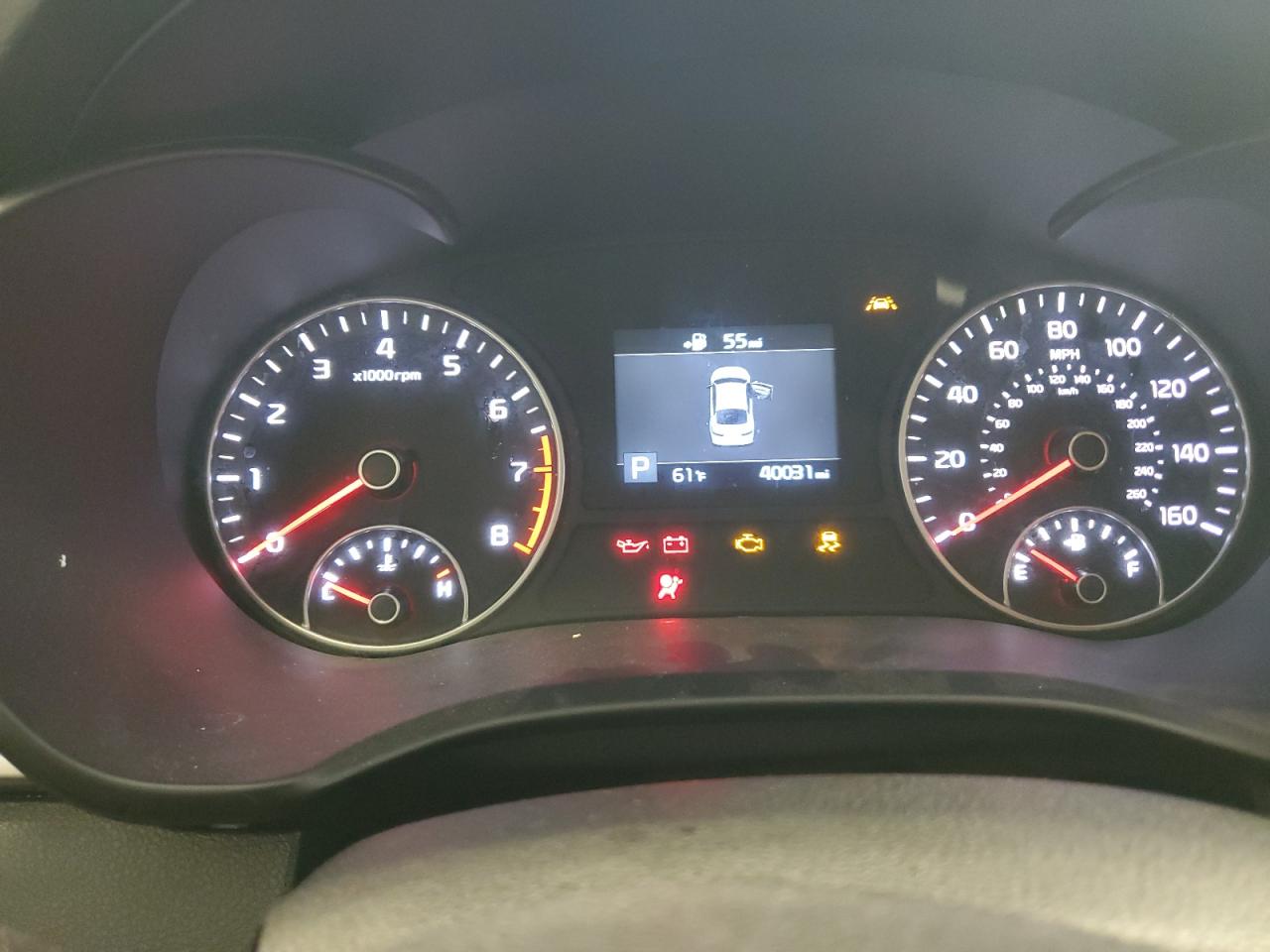 2019 Kia Optima Lx VIN: 5XXGT4L34KG351983 Lot: 61162174