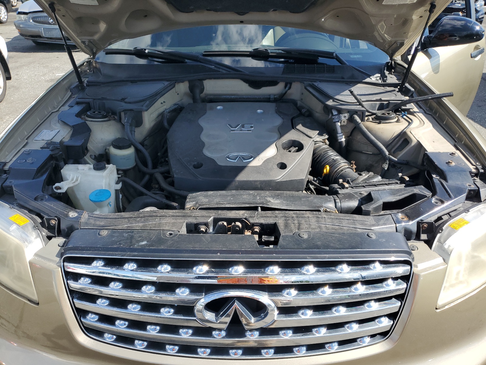 JNRAS08W75X213162 2005 Infiniti Fx35