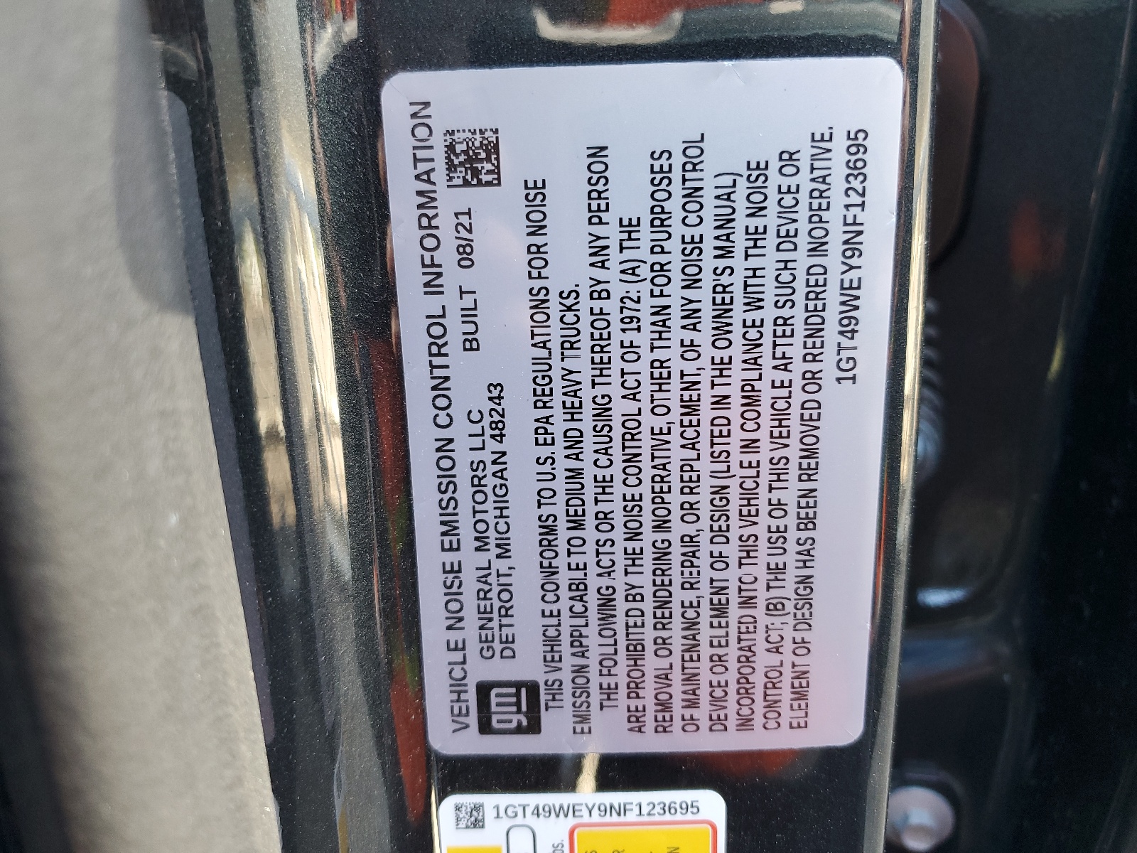 1GT49WEY9NF123695 2022 GMC Sierra K3500 Denali