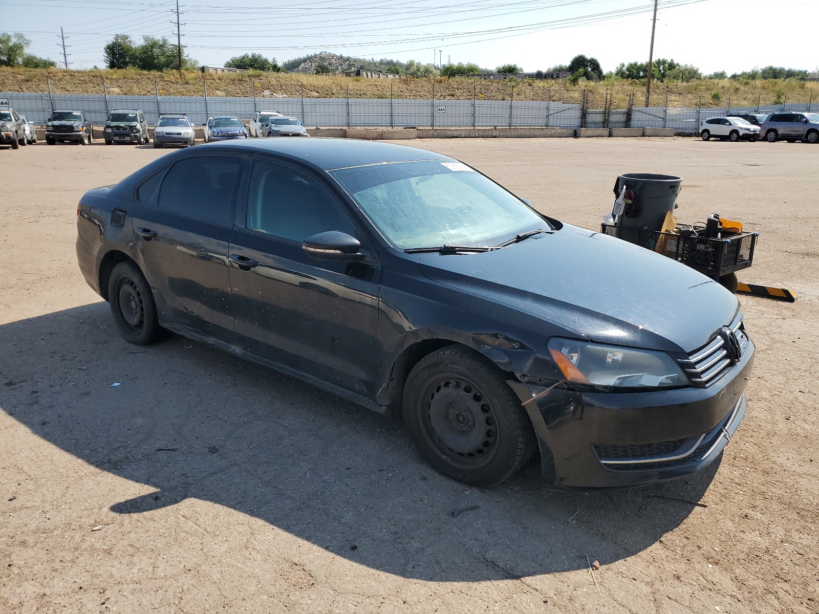 2012 Volkswagen Passat S vin: 1VWAP7A32CC043532