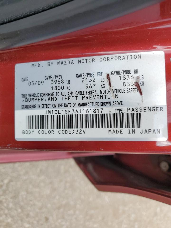 JM1BL1SF3A1161817 2010 Mazda 3 I