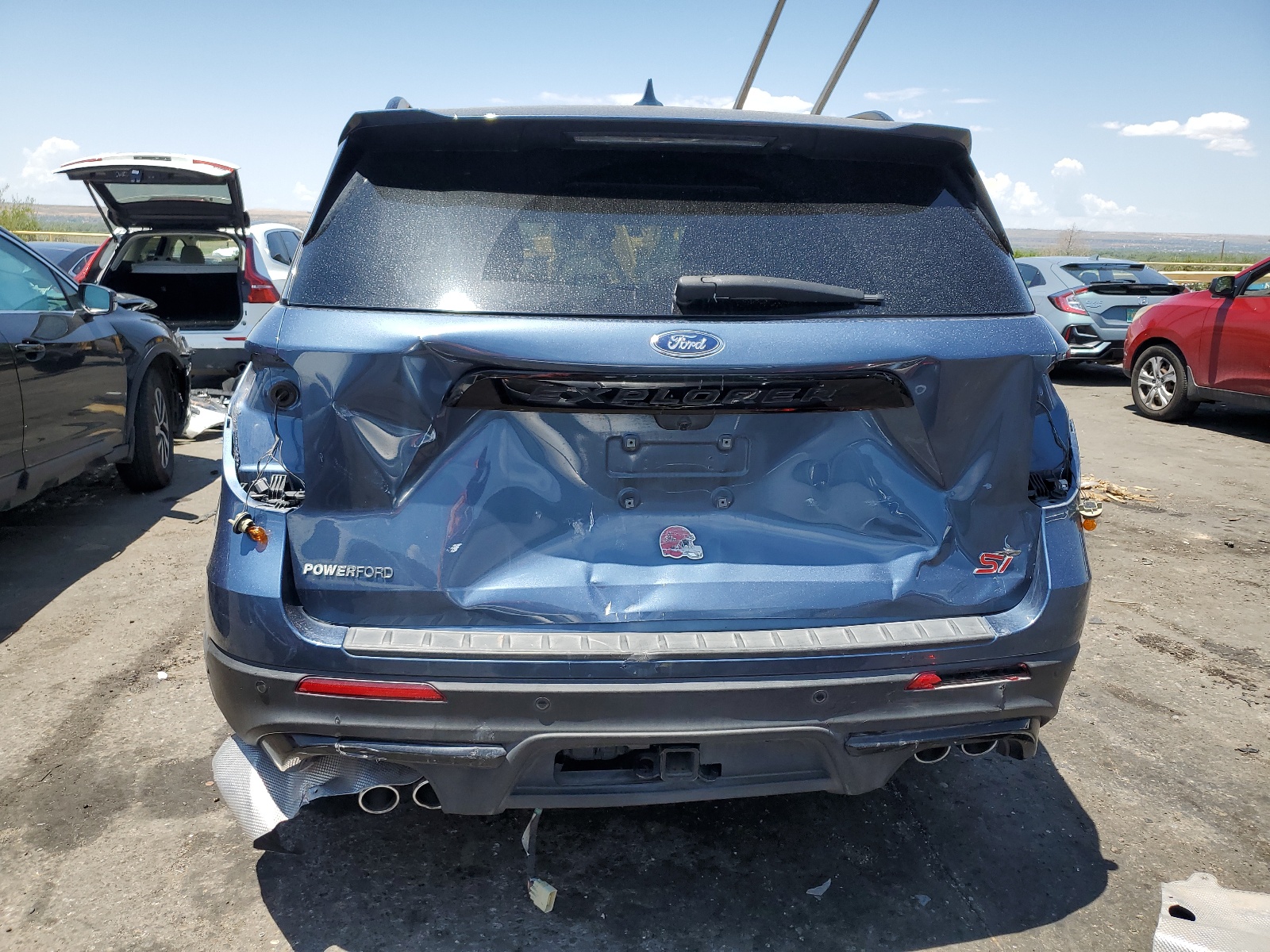 1FM5K8GC0LGB21617 2020 Ford Explorer St