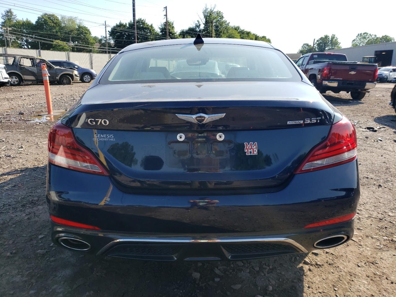 2019 Genesis G70 Advanced VIN: KMTG54LE5KU022961 Lot: 63648754