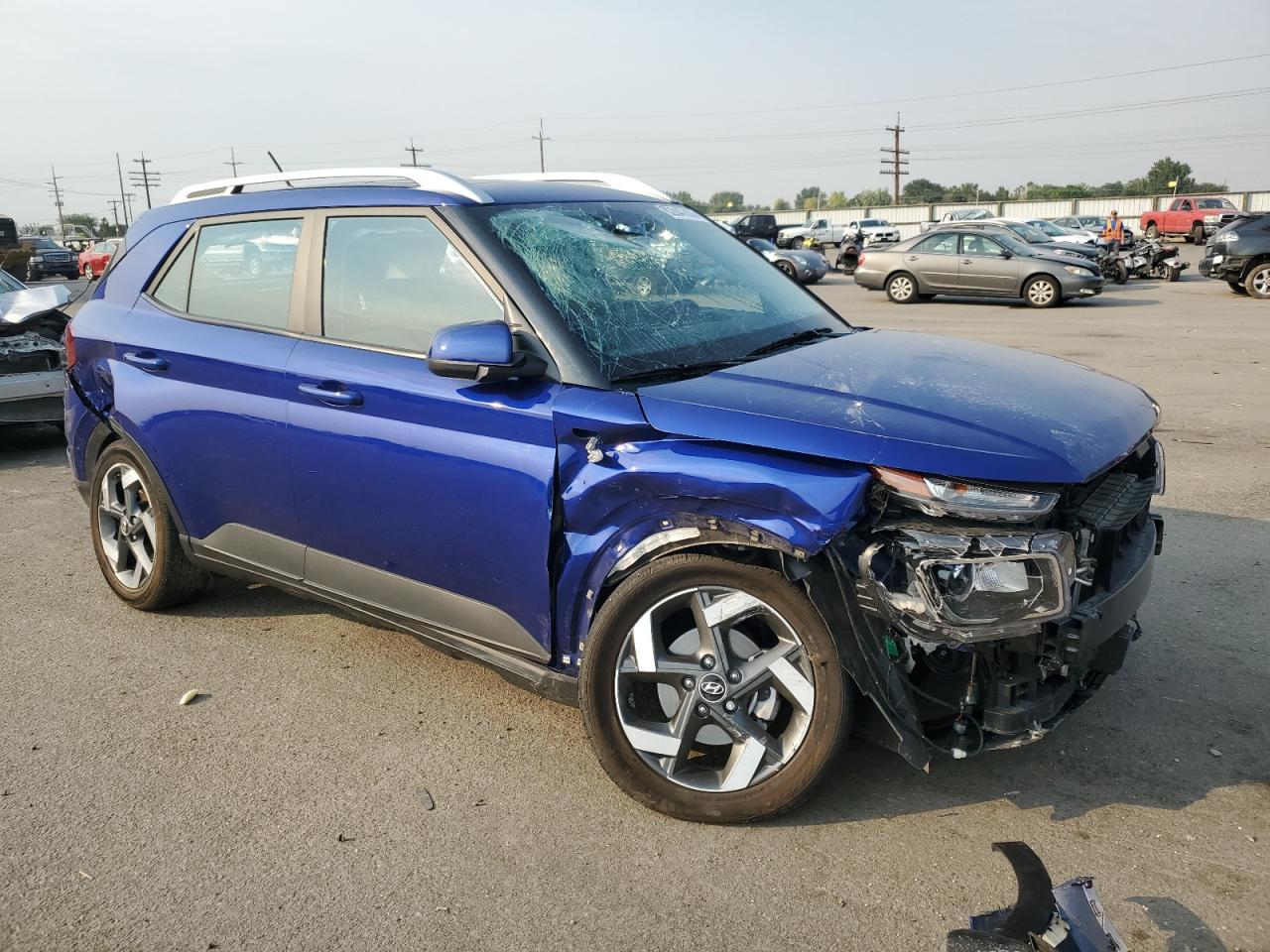 2023 Hyundai Venue Sel VIN: KMHRC8A39PU251491 Lot: 62847814