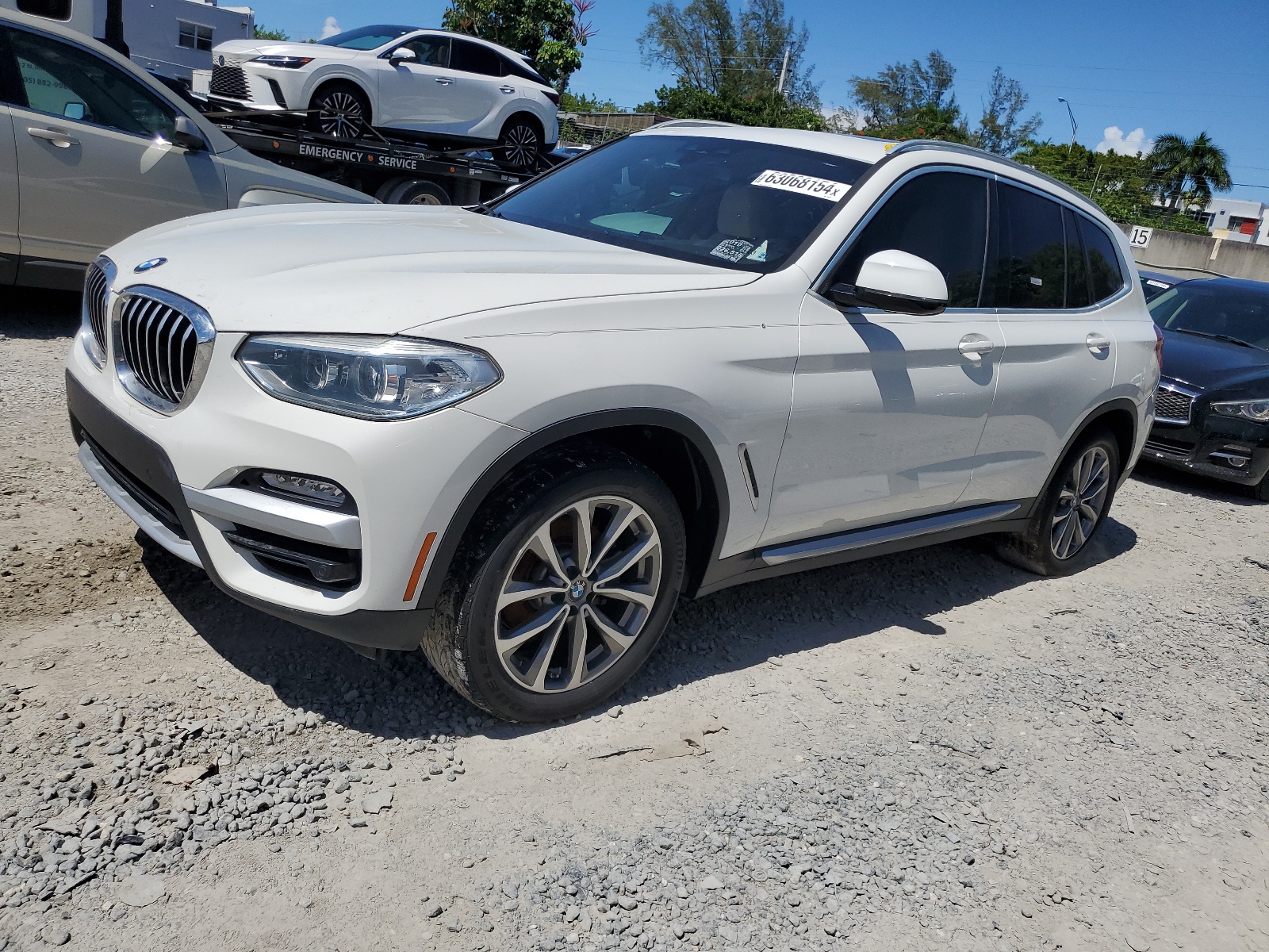 2019 BMW X3 Sdrive30I vin: 5UXTR7C54KLF36729