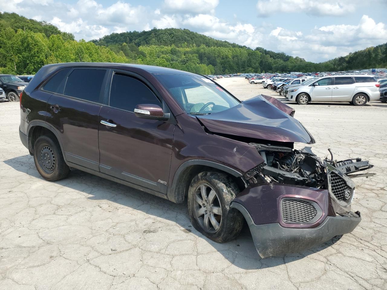 2012 Kia Sorento Base VIN: 5XYKTCA69CG222605 Lot: 63524974