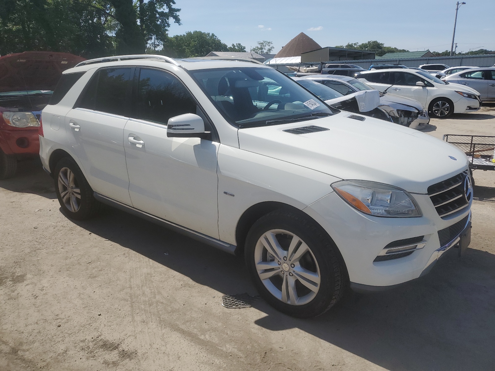 2012 Mercedes-Benz Ml 350 4Matic vin: 4JGDA5HB0CA002763