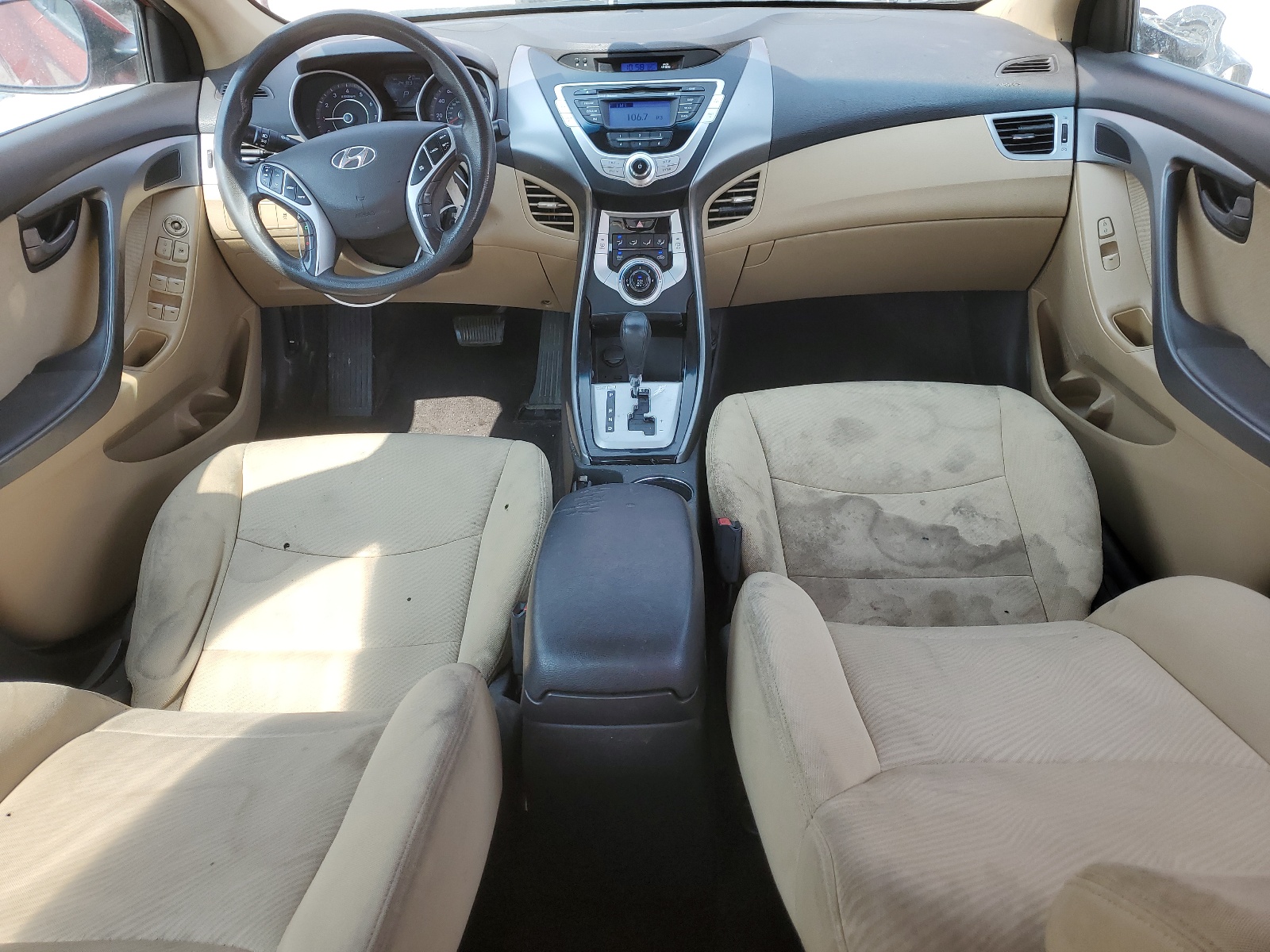 KMHDH4AEXBU113649 2011 Hyundai Elantra Gls
