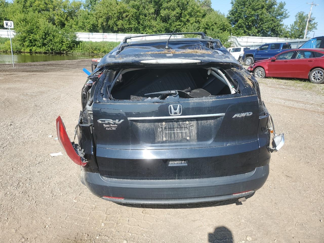 2013 Honda Cr-V Ex VIN: 2HKRM4H55DH664418 Lot: 64838034