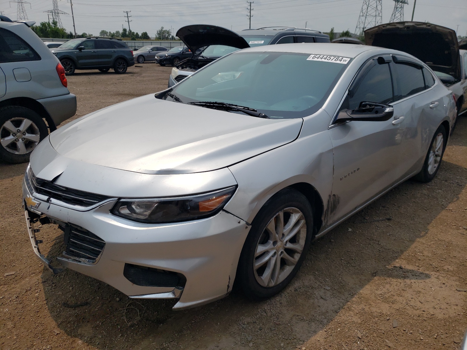 2018 Chevrolet Malibu Lt vin: 1G1ZD5ST5JF141458