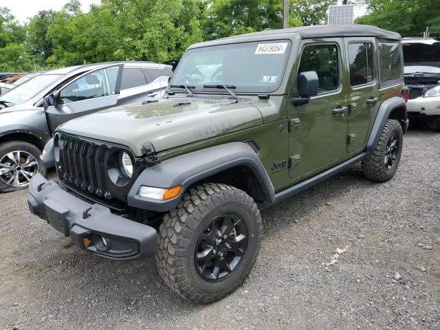  JEEP WRANGLER 2023 Зелений