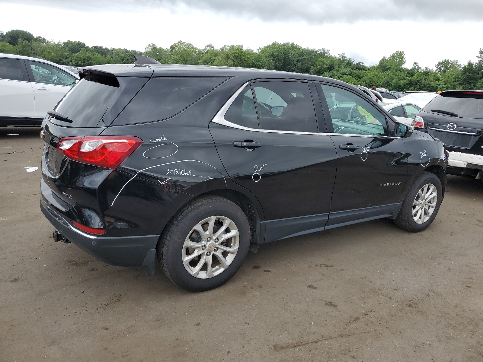 2019 Chevrolet Equinox Lt vin: 2GNAXUEV5K6205083