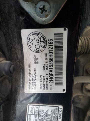 2006 HONDA CIVIC LX  