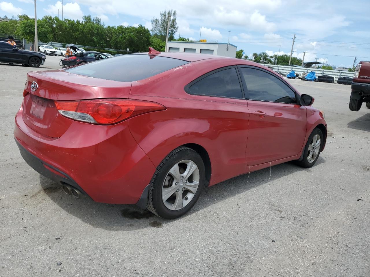 2013 Hyundai Elantra Coupe Gs VIN: KMHDH6AE2DU023698 Lot: 63113684