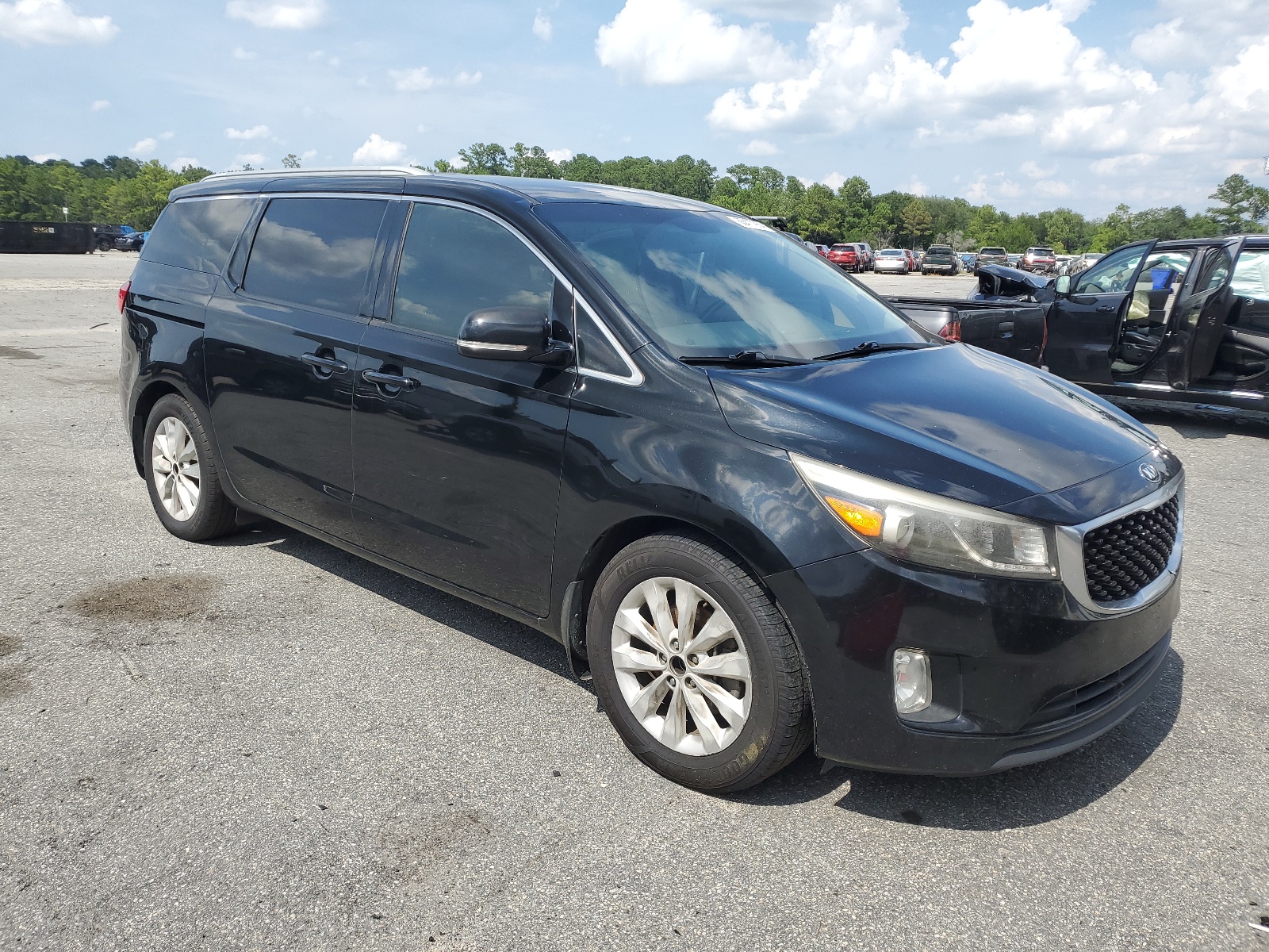 2015 Kia Sedona Ex vin: KNDMC5C13F6045109