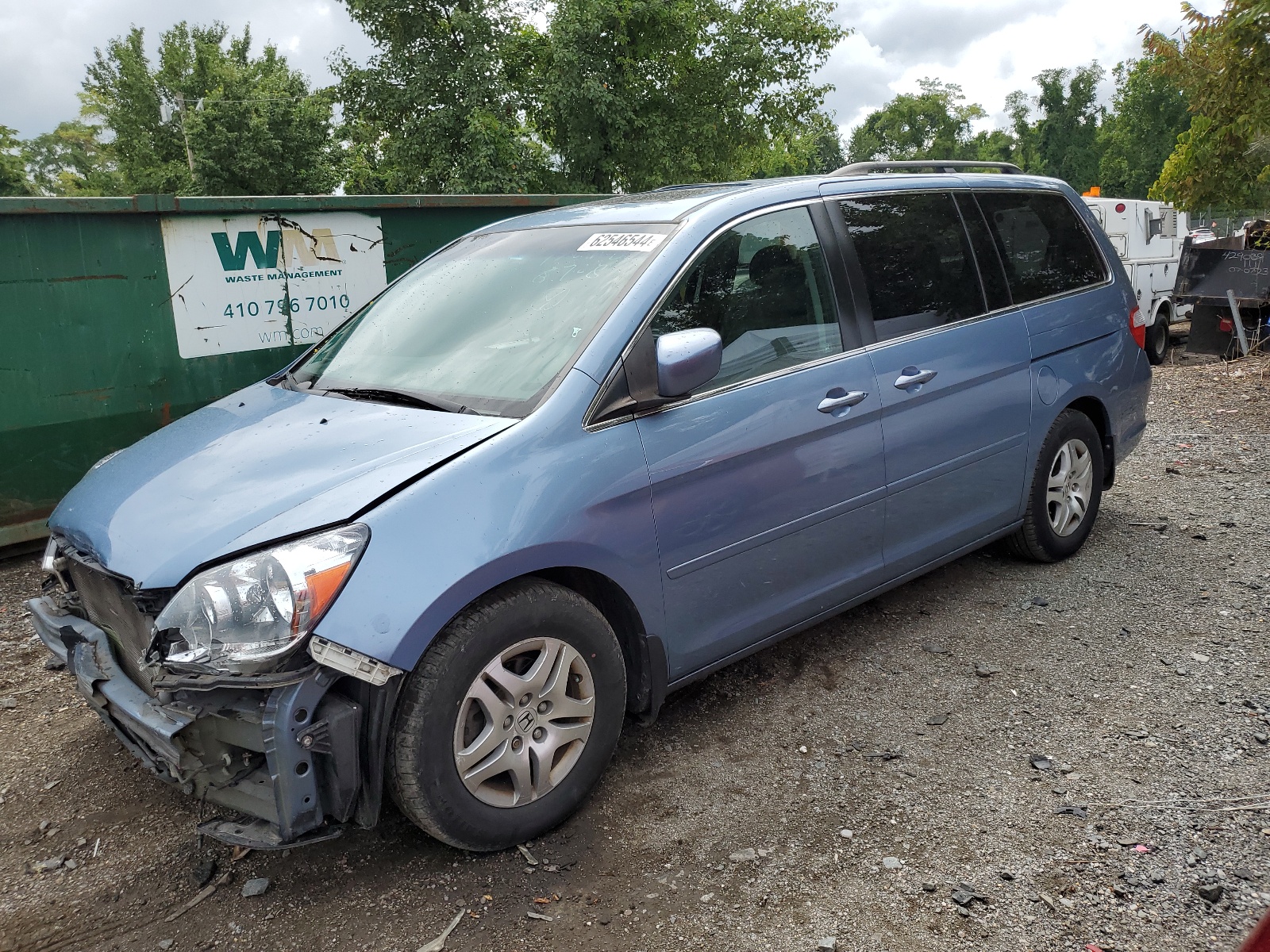 5FNRL38777B137790 2007 Honda Odyssey Exl