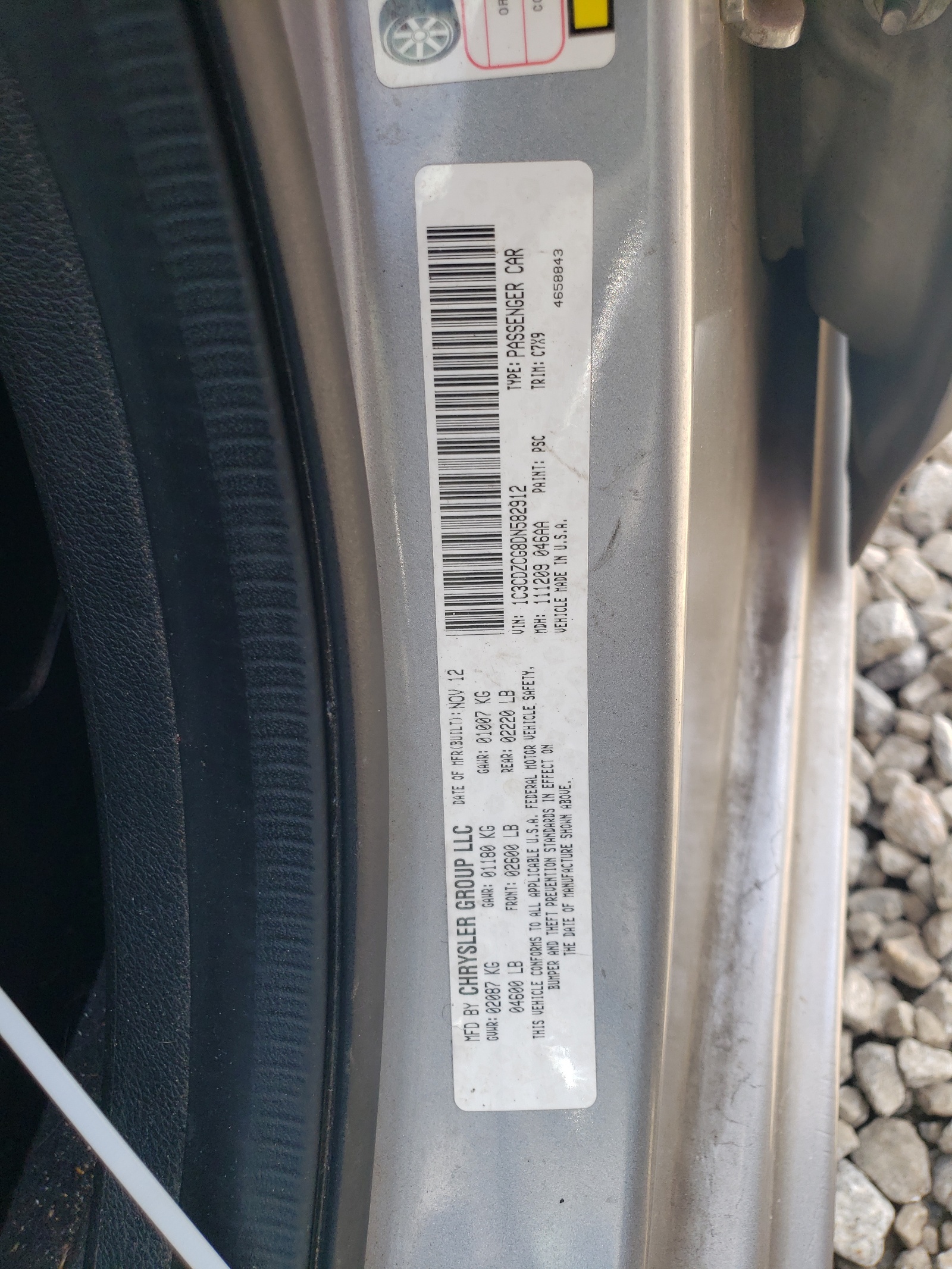 1C3CDZCG8DN582912 2013 Dodge Avenger Sxt