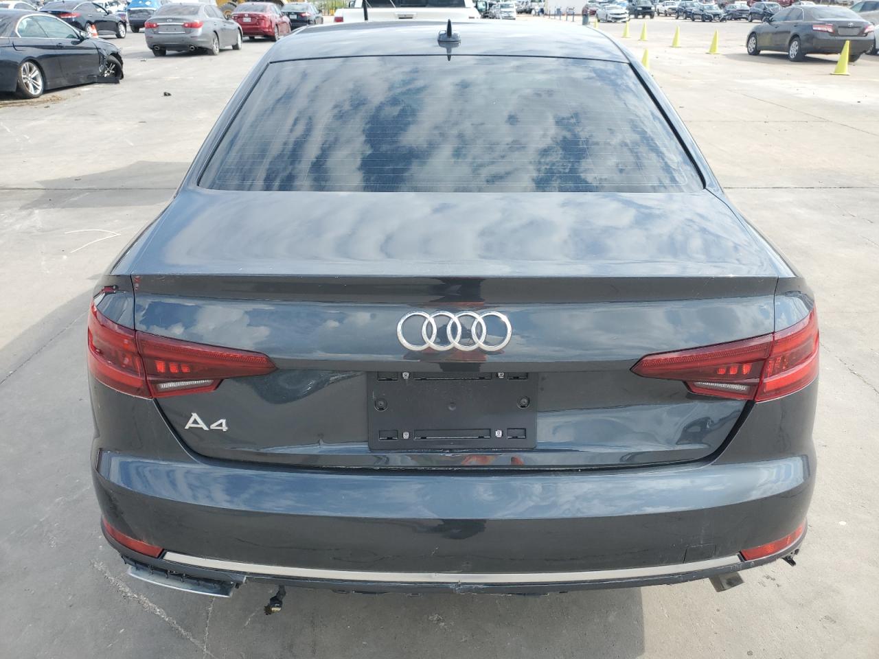 2019 Audi A4 Premium VIN: WAUGMAF45KN007080 Lot: 64261004