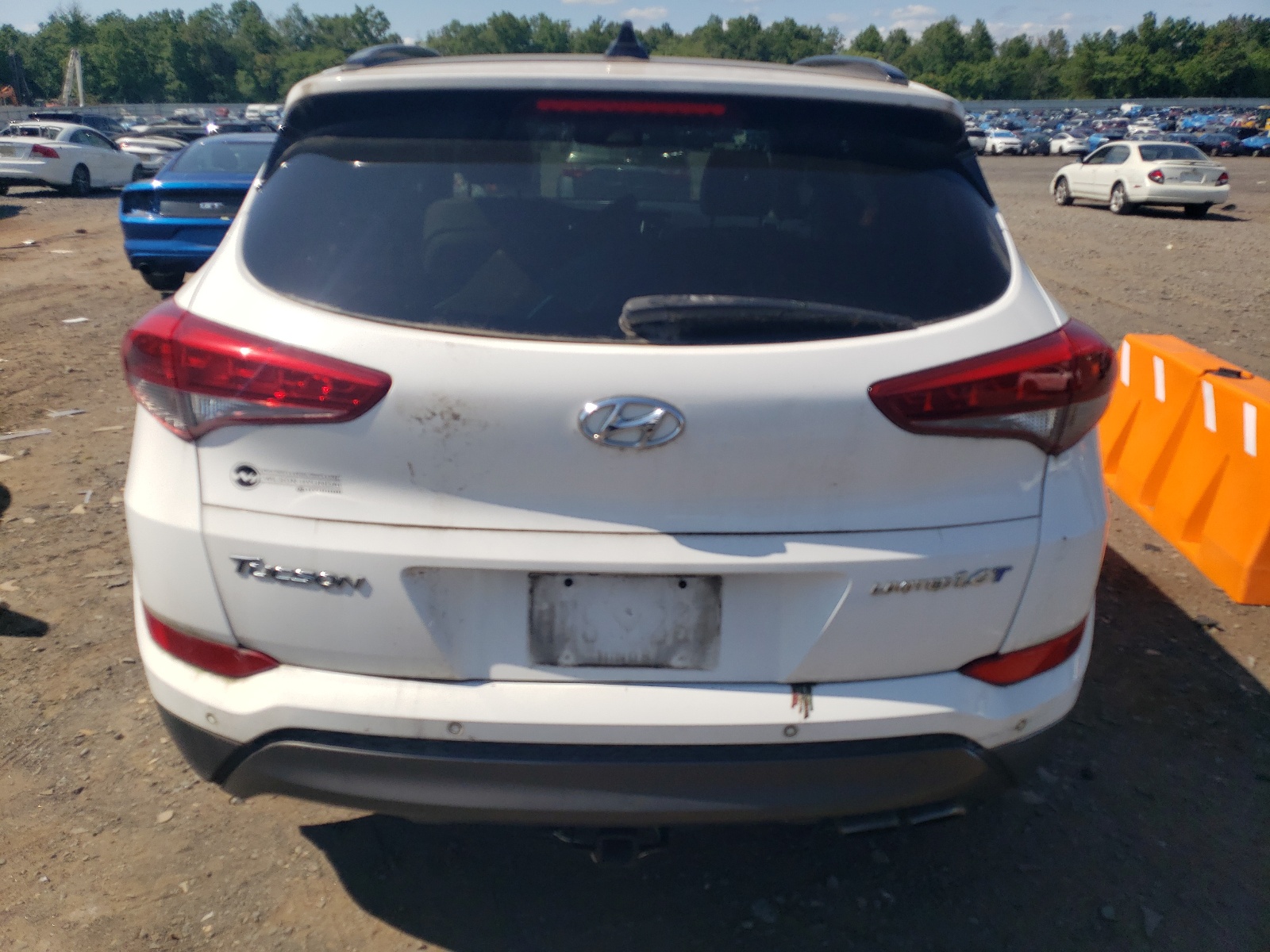 2016 Hyundai Tucson Limited vin: KM8J33A28GU027815