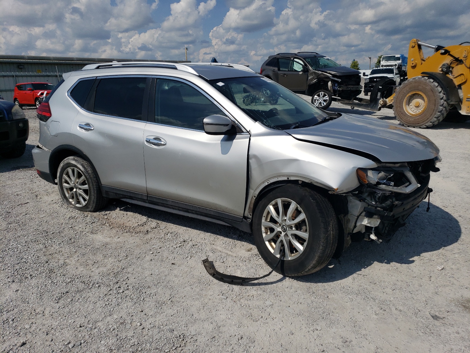 2017 Nissan Rogue S vin: KNMAT2MTXHP522343