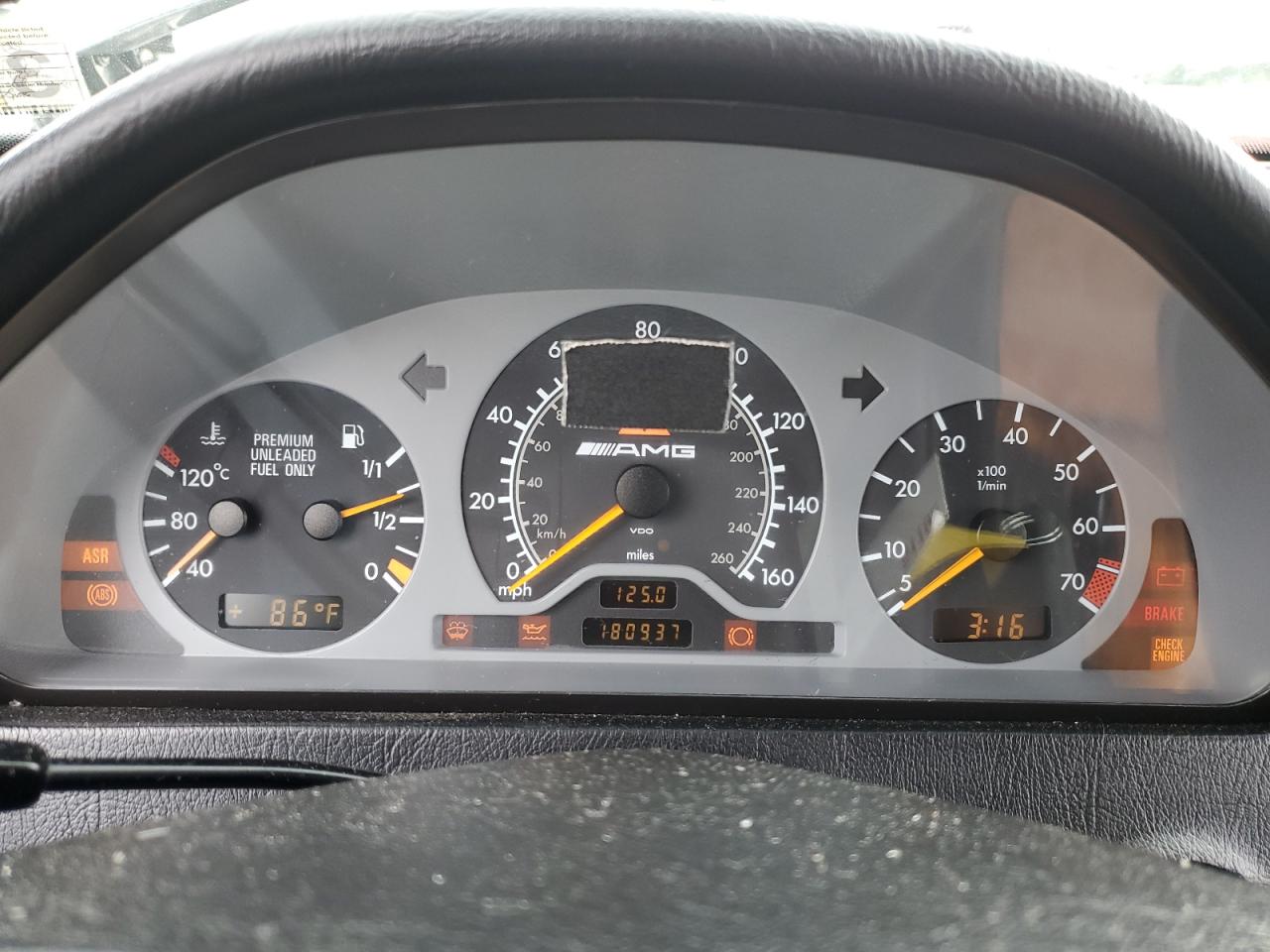 1997 Mercedes-Benz C 36 VIN: WDBHM36E4VF601197 Lot: 63229994