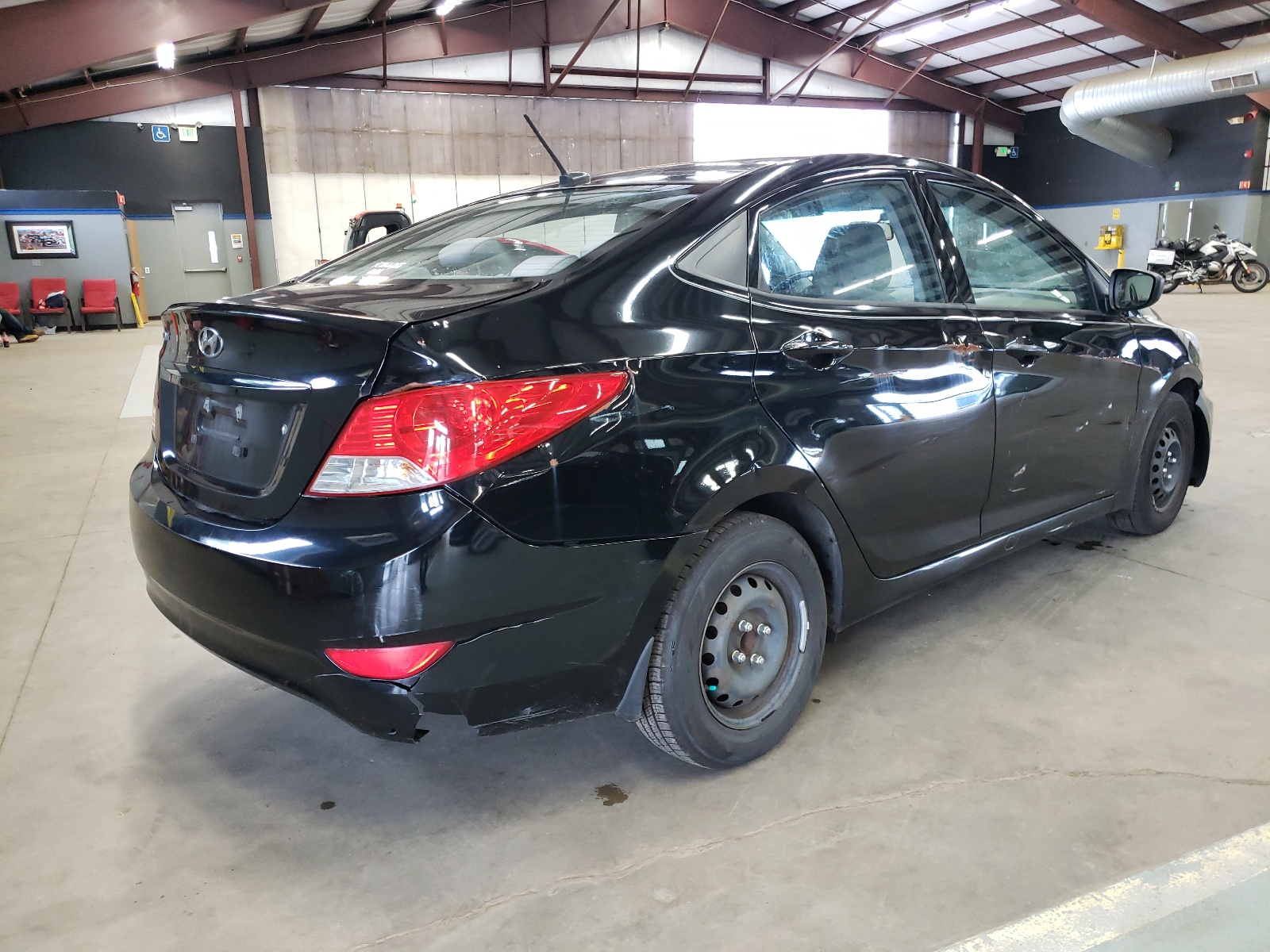 2013 Hyundai Accent Gls vin: KMHCT4AE1DU310383