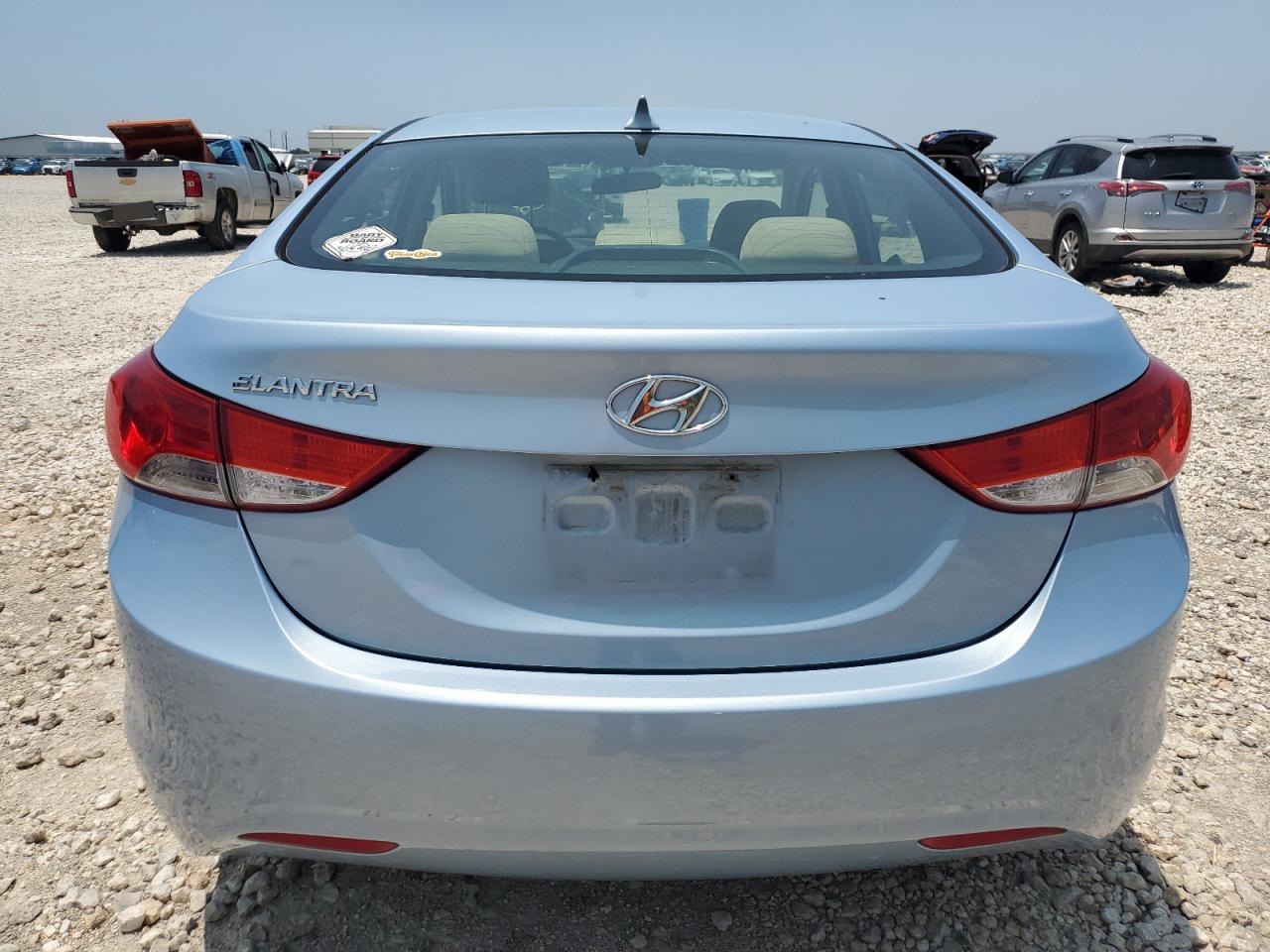 KMHDH4AE7CU184700 2012 Hyundai Elantra Gls