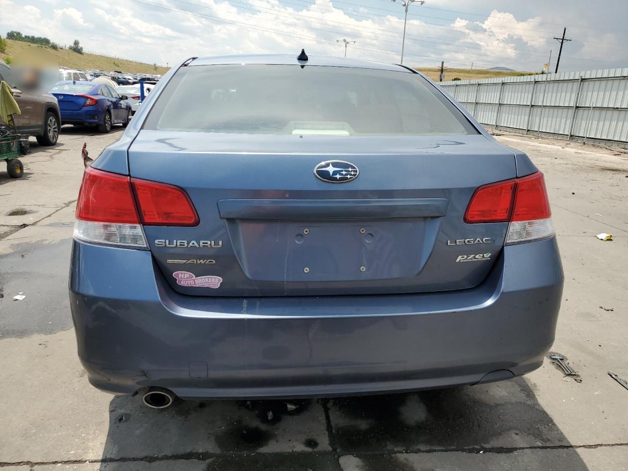 2013 Subaru Legacy 2.5I Limited VIN: 4S3BMBK60D3014561 Lot: 63317364