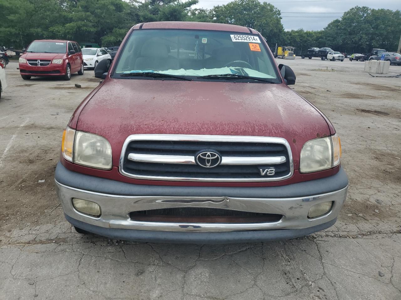 2000 Toyota Tundra Access Cab VIN: 5TBRT3419YS012572 Lot: 62552914