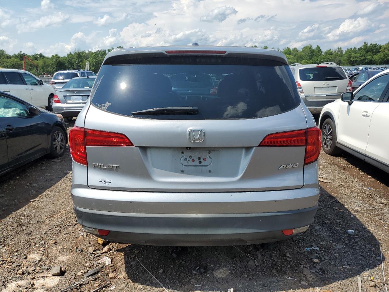 2016 Honda Pilot Exl VIN: 5FNYF6H57GB016065 Lot: 62817154