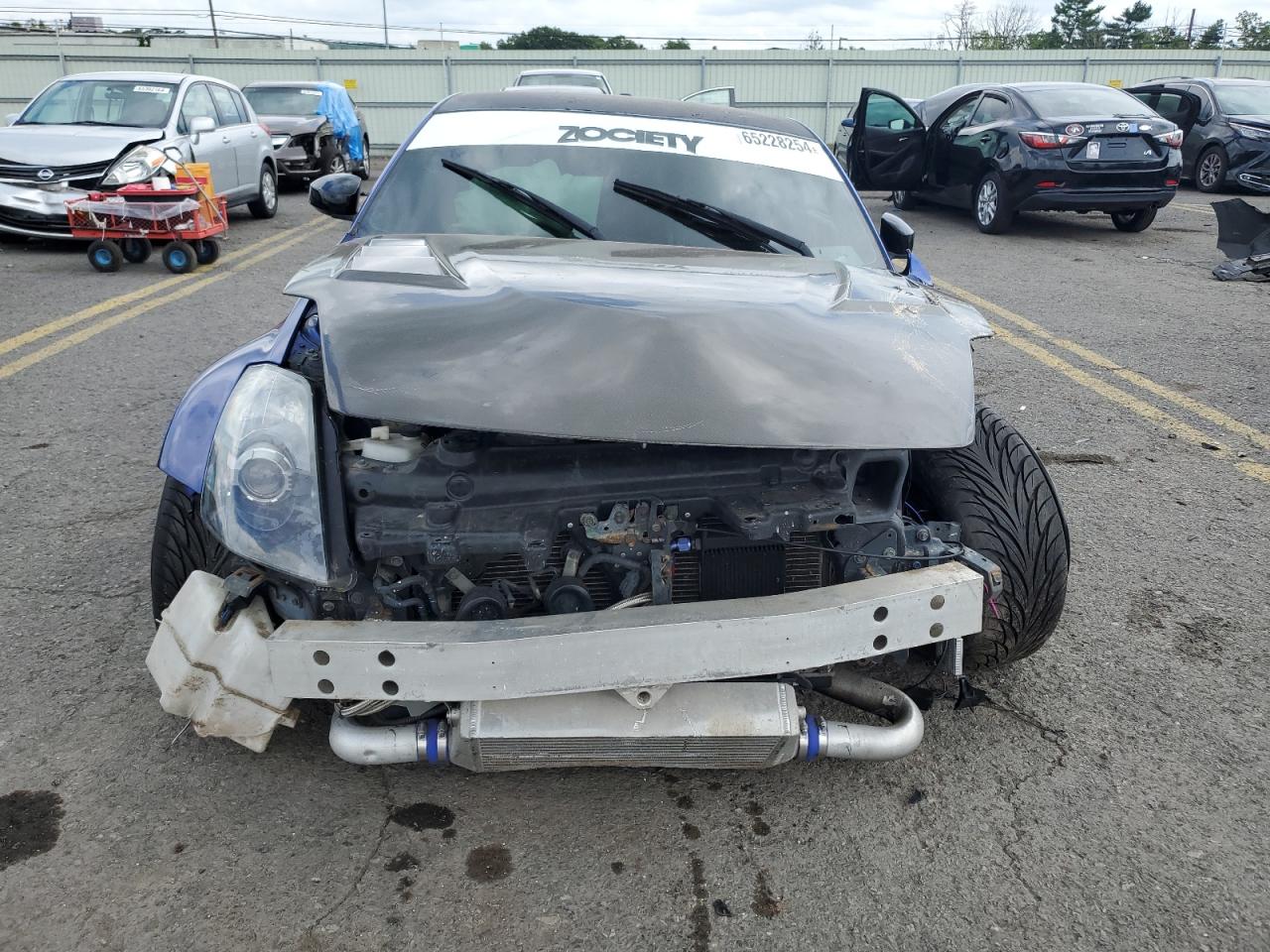 2004 Nissan 350Z Coupe VIN: JN1AZ34D34T165024 Lot: 65228254