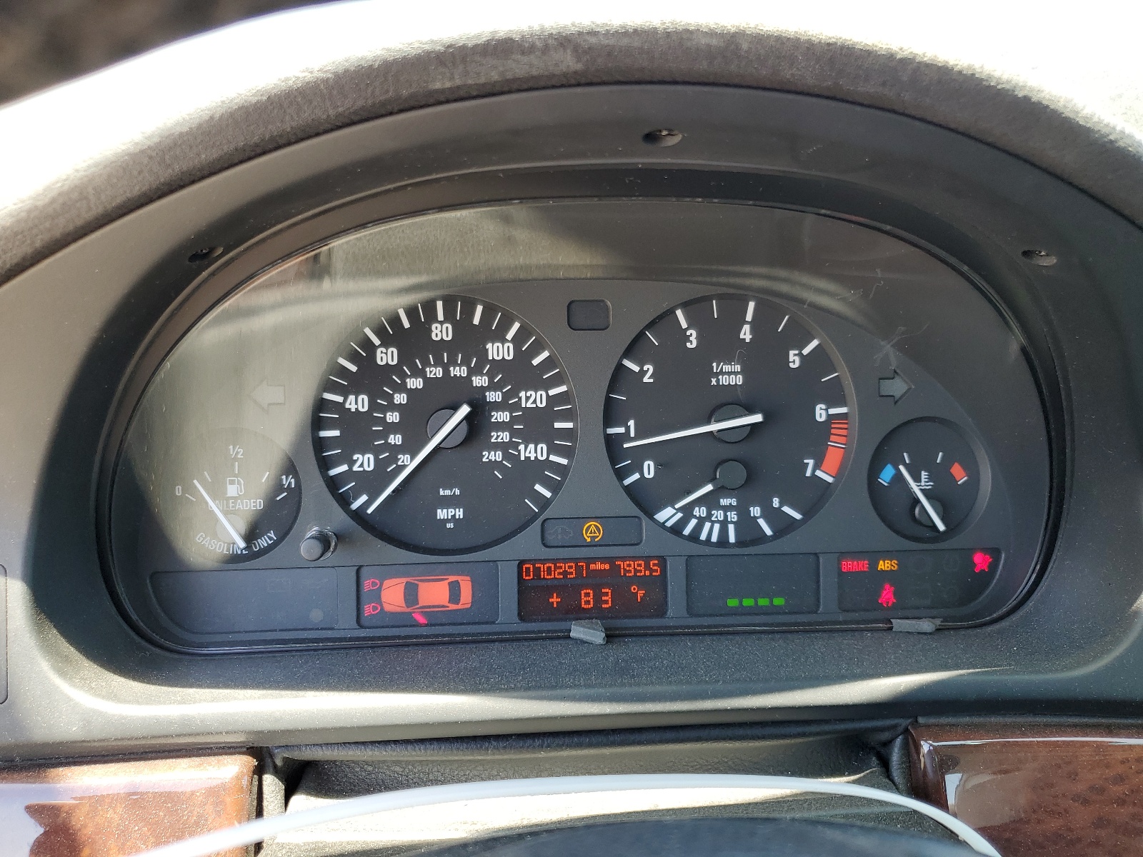 WBADT53491CE91575 2001 BMW 530 I