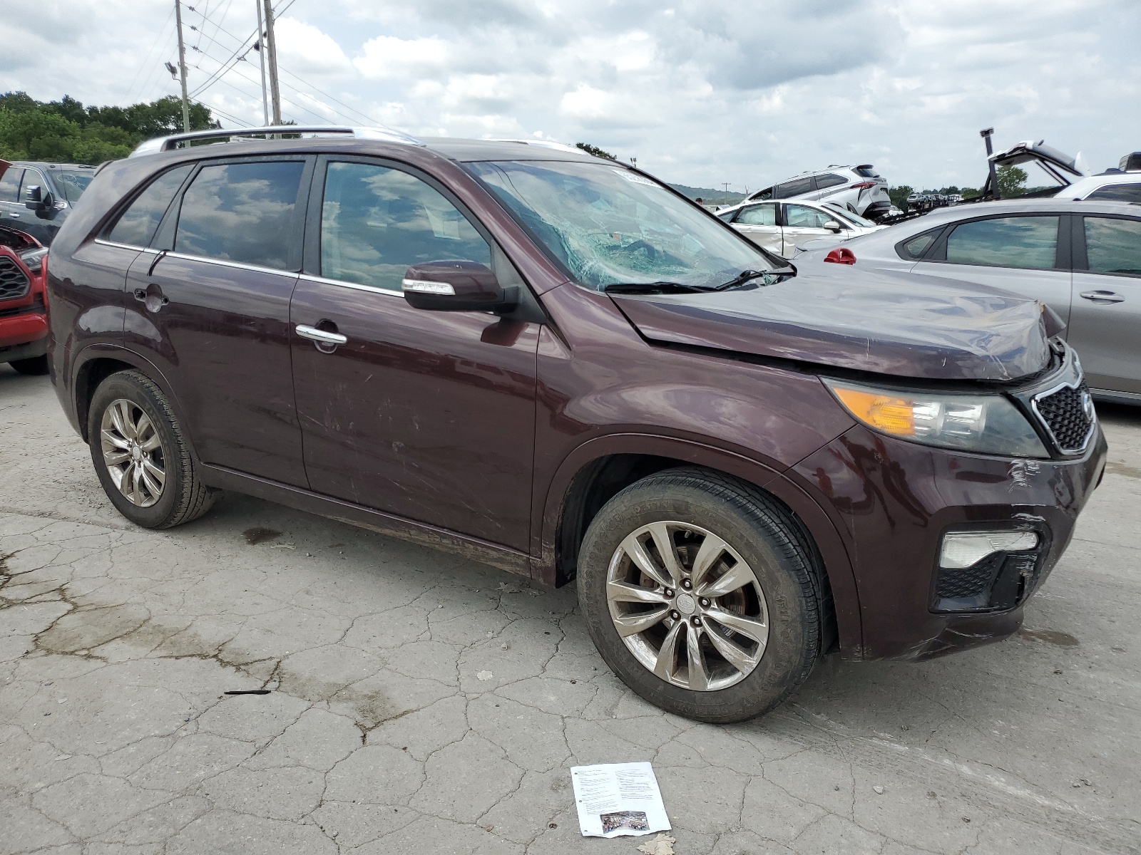 2013 Kia Sorento Sx vin: 5XYKW4A26DG396417