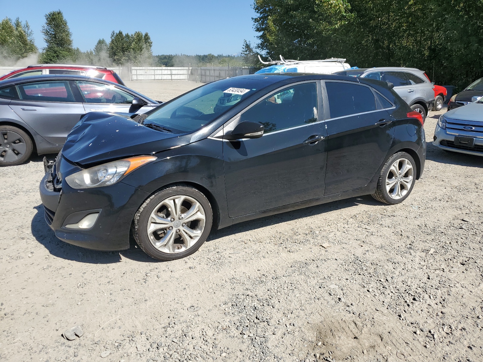 2014 Hyundai Elantra Gt vin: KMHD35LHXEU200273