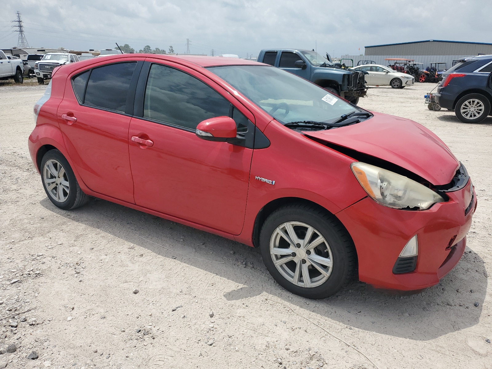 2013 Toyota Prius C vin: JTDKDTB32D1550449