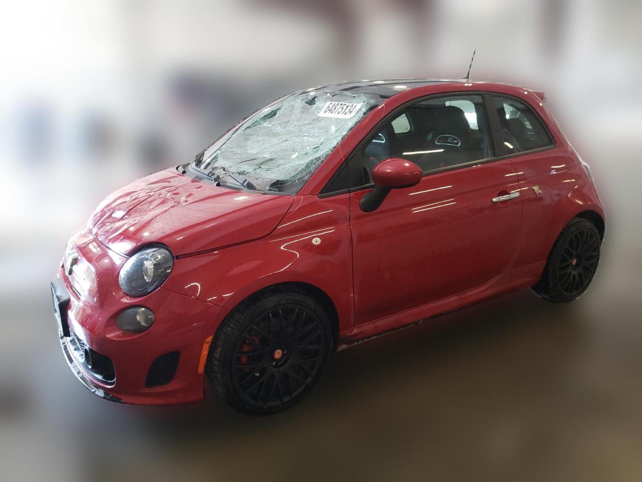 2019 Fiat 500 Abarth VIN: 3C3CFFFH6KT835283 Lot: 64875134