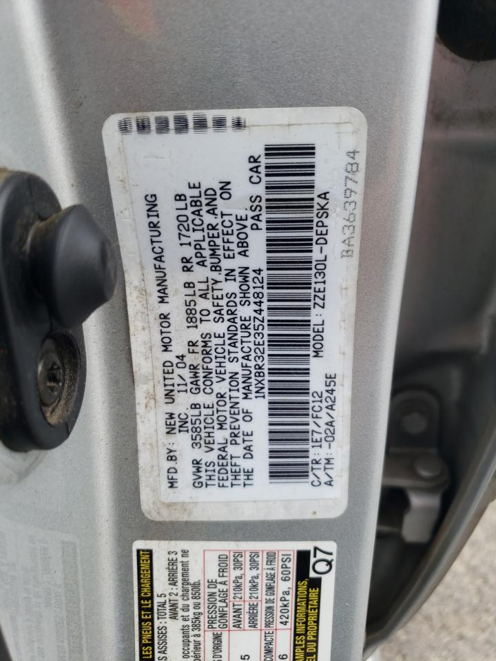 1NXBR32E35Z448124 2005 Toyota Corolla Ce