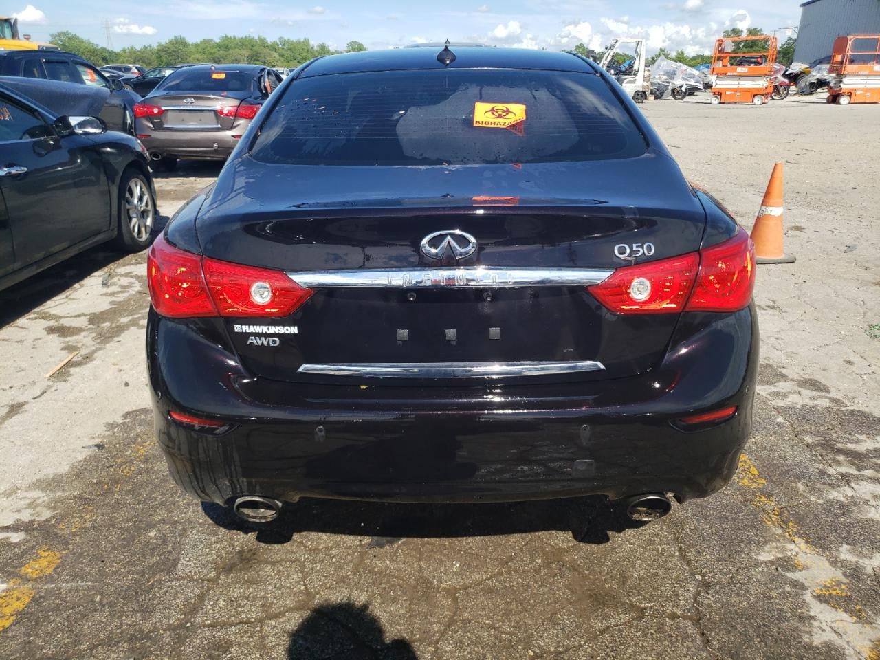 2016 Infiniti Q50 Premium VIN: JN1EV7AR3GM340360 Lot: 61904684