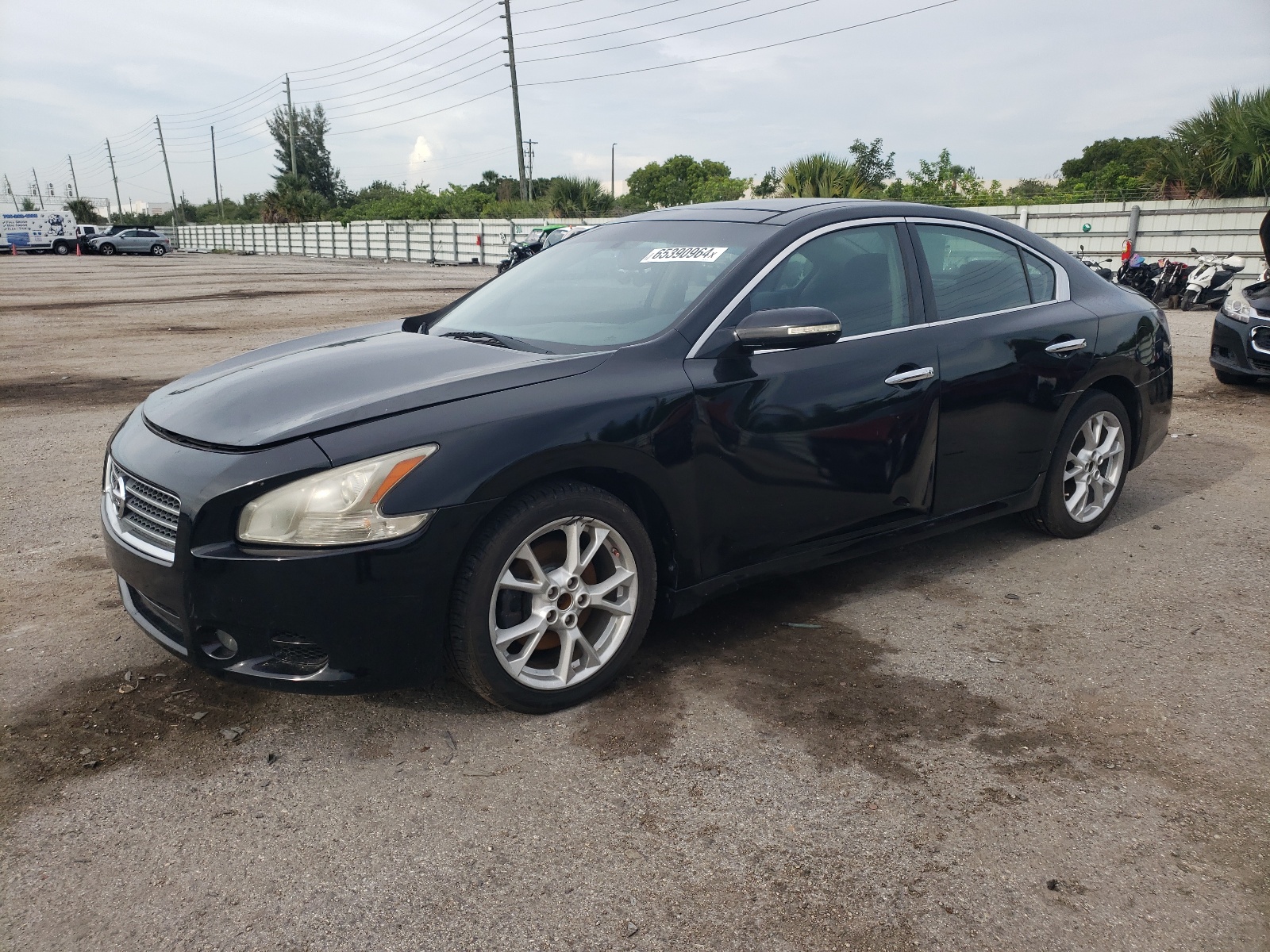 2012 Nissan Maxima S vin: 1N4AA5AP5CC801753