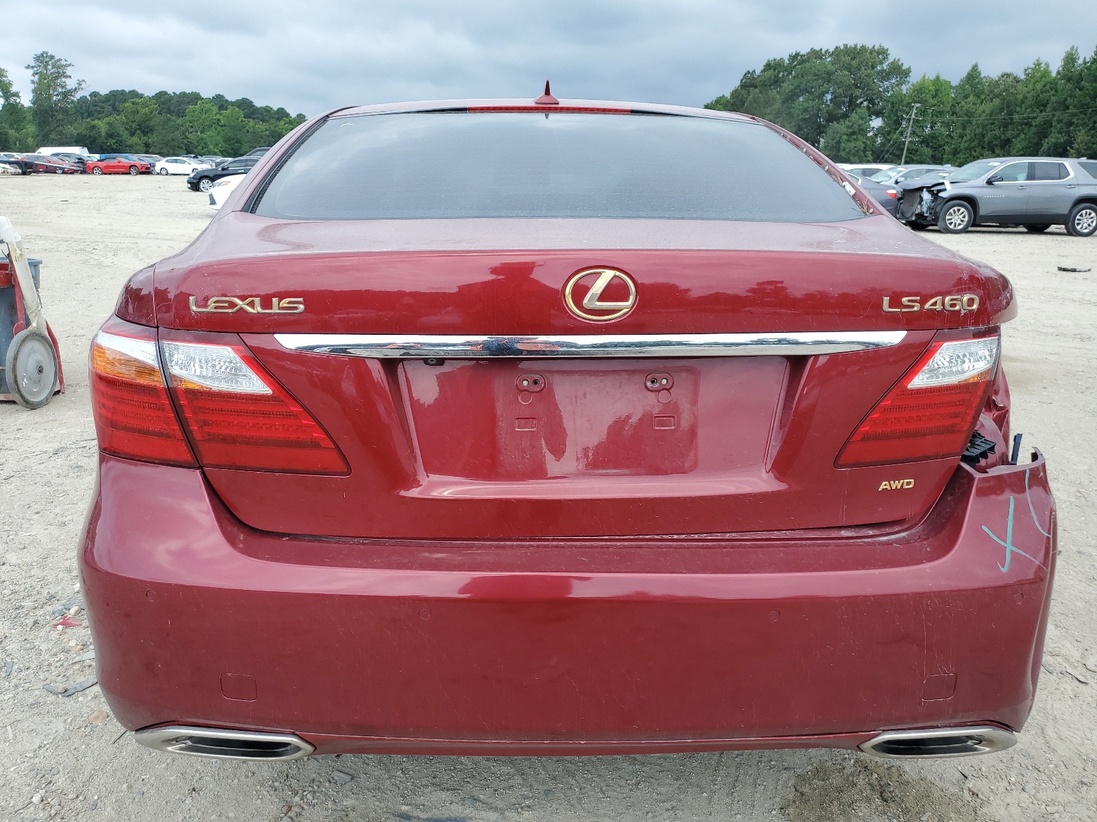 JTHCL5EFXA5007541 2010 Lexus Ls 460