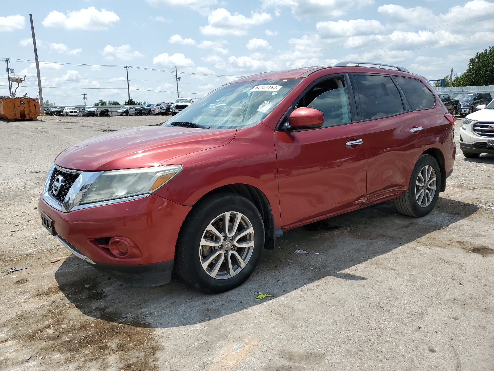 2015 Nissan Pathfinder S vin: 5N1AR2MN1FC692817